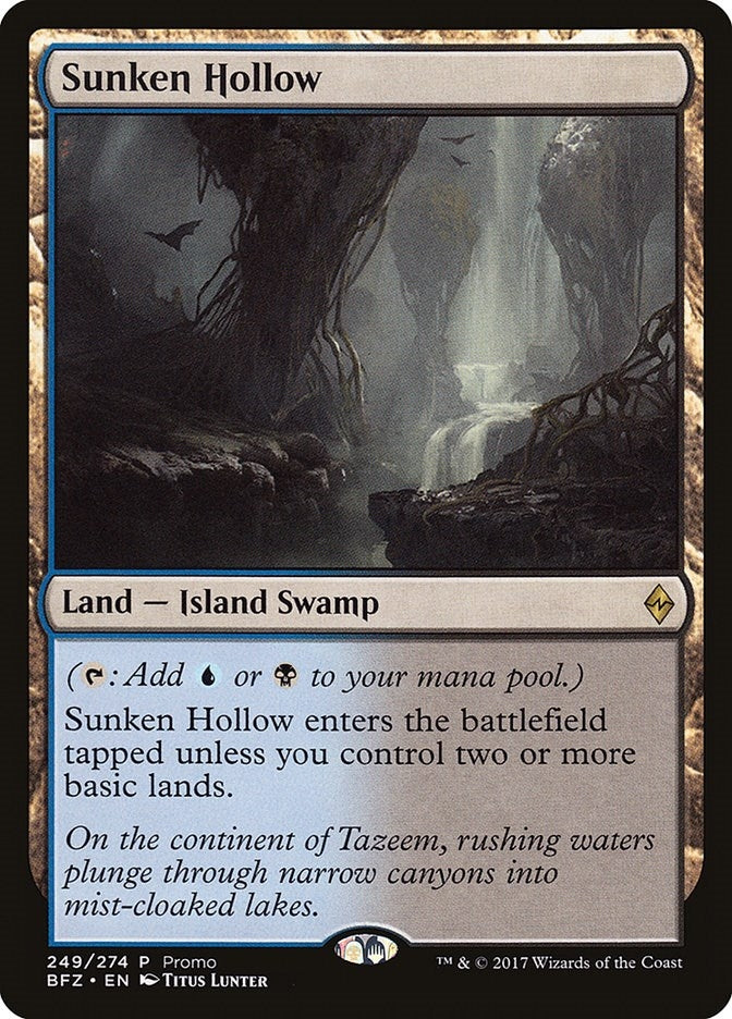 Image for Sunken Hollow (249) (Standard Showdown Promos) - Magic: The Gathering