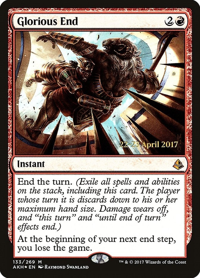 Image for Glorious End (133) (Prerelease Cards) - Magic: The Gathering