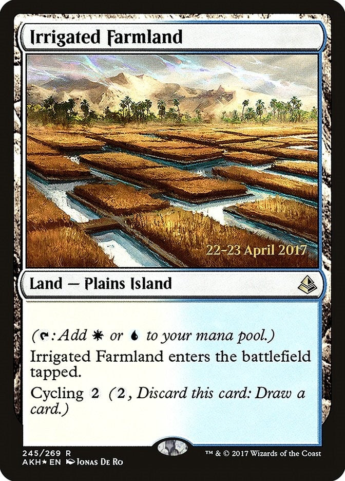 Image for Irrigated Farmland (245) (Prerelease Cards) - Magic: The Gathering