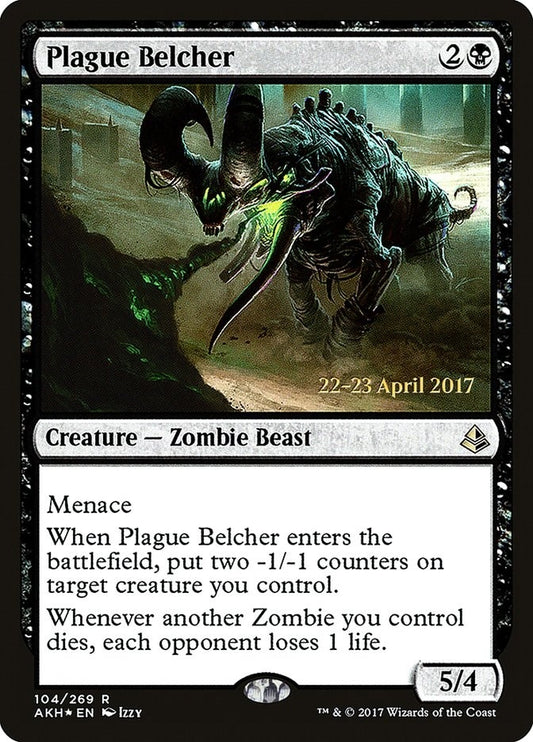 Image for Plague Belcher (104) (Prerelease Cards) - Magic: The Gathering