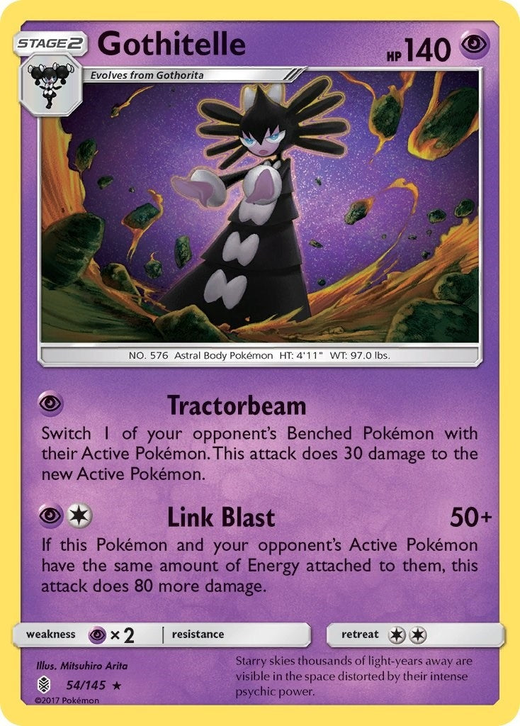 Image for Gothitelle (54/145) (SM - Guardians Rising) - Pokemon