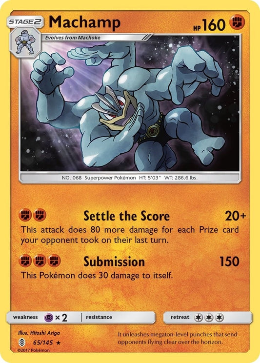 Image for Machamp (65/145) (SM - Guardians Rising) - Pokemon