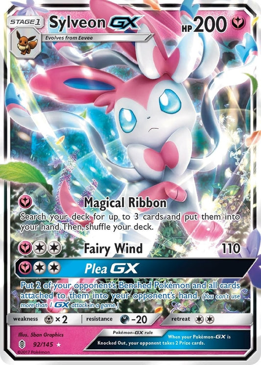 Image for Sylveon GX (92/145) (SM - Guardians Rising) - Pokemon