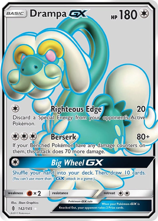 Image for Drampa GX (Full Art) (142/145) (SM - Guardians Rising) - Pokemon