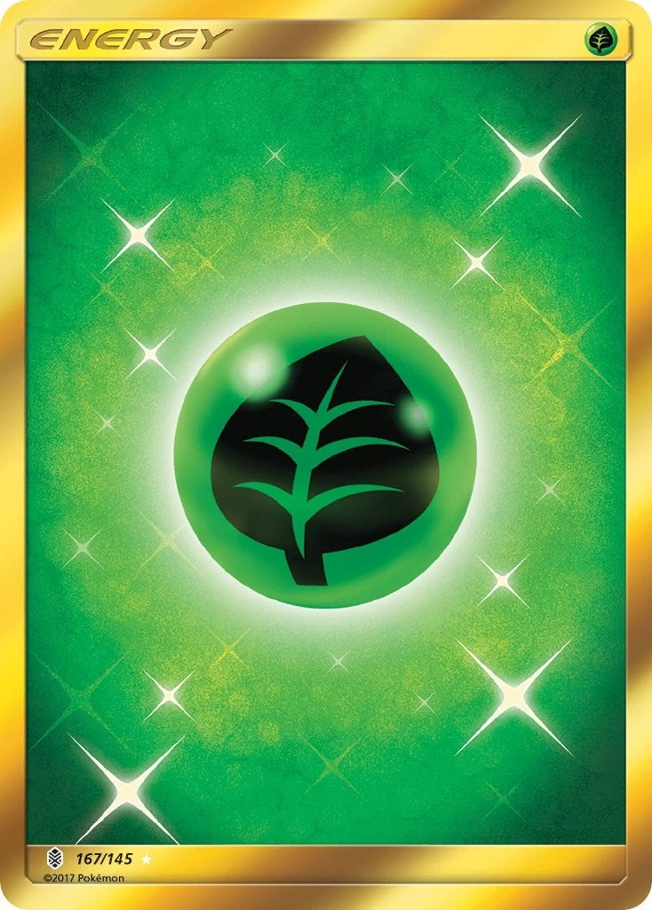 Image for Grass Energy (Secret) (167/145) (SM - Guardians Rising) - Pokemon