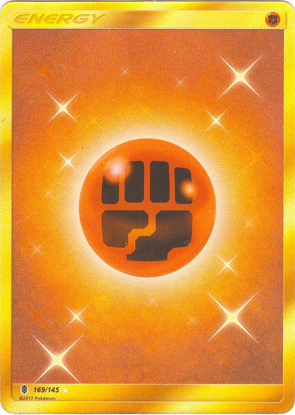 Image for Fighting Energy (Secret) (169/145) (SM - Guardians Rising) - Pokemon