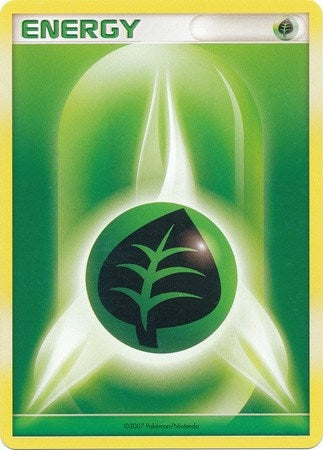 Image for Grass Energy (2007 Unnumbered D/P Style Non-Holo) (League & Championship Cards) - Pokemon