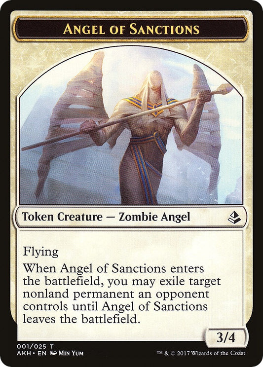 Image for Angel of Sanctions // Drake Double-Sided Token (1 // 18) (Amonkhet) - Magic: The Gathering