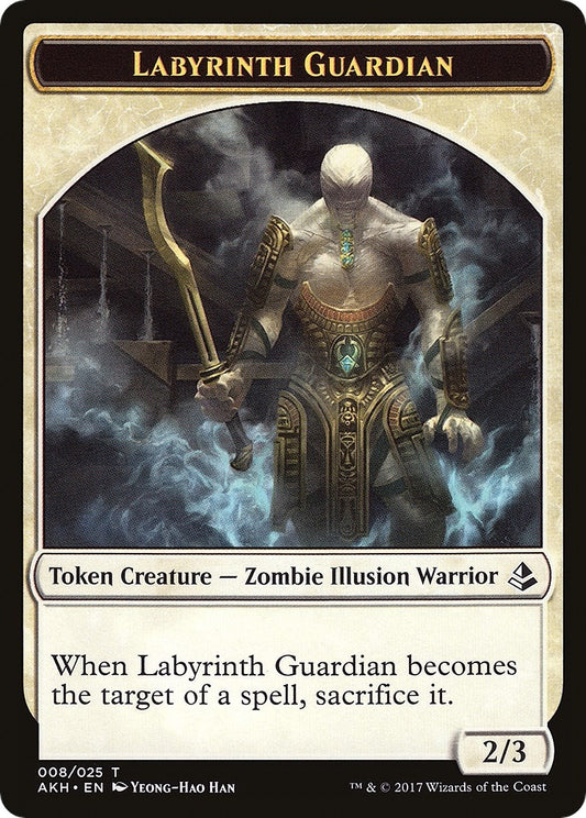 Image for Labyrinth Guardian // Insect Double-Sided Token (8 // 19) (Amonkhet) - Magic: The Gathering