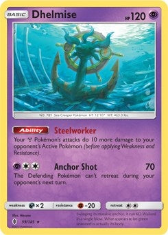Image for Dhelmise - 59/145 (SM Guardians Rising) (059/145) (Deck Exclusives) - Pokemon