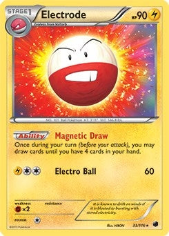 Image for Electrode - 33/116 (BW Plasma Freeze) (033/116) (Deck Exclusives) - Pokemon