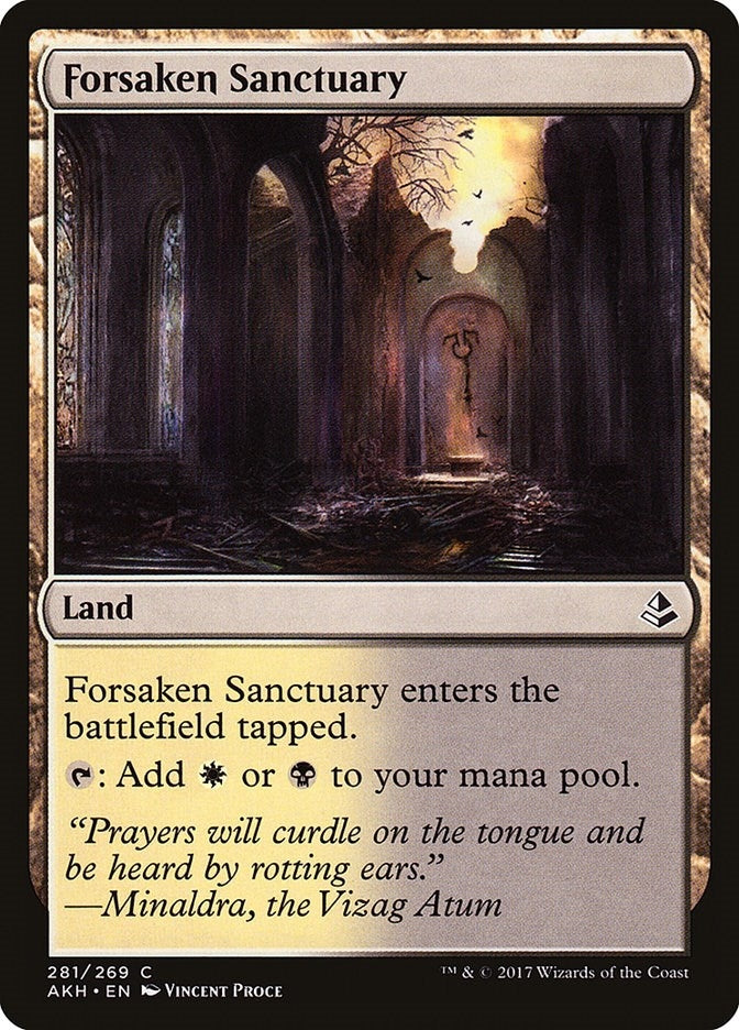 Image for Forsaken Sanctuary (281) (Amonkhet) - Magic: The Gathering