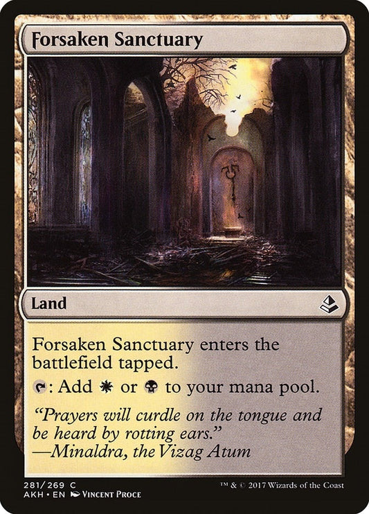 Image for Forsaken Sanctuary (281) (Amonkhet) - Magic: The Gathering