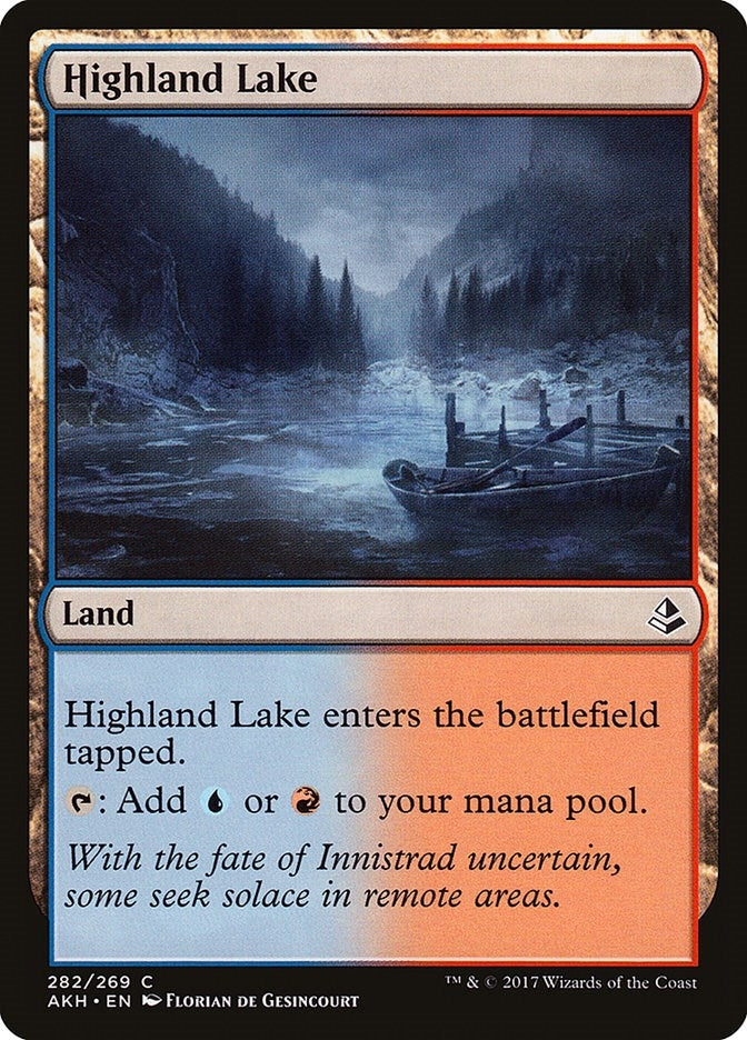 Image for Highland Lake (282) (Amonkhet) - Magic: The Gathering