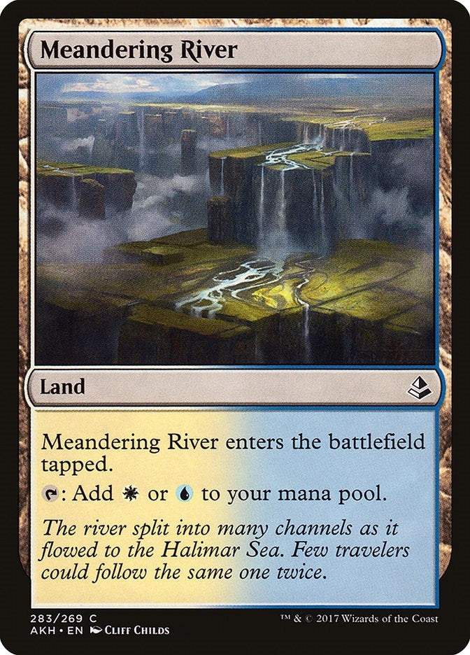 Image for Meandering River (283) (Amonkhet) - Magic: The Gathering