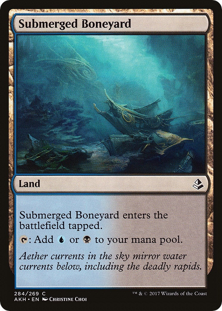 Image for Submerged Boneyard (284) (Amonkhet) - Magic: The Gathering
