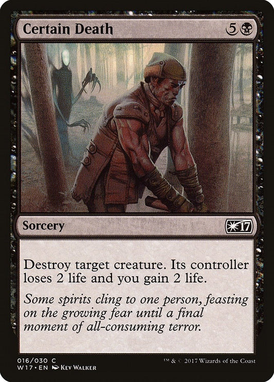 Image for Certain Death (16) (Welcome Deck 2017) - Magic: The Gathering