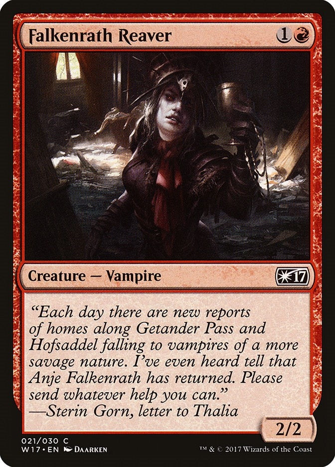 Image for Falkenrath Reaver (21) (Welcome Deck 2017) - Magic: The Gathering