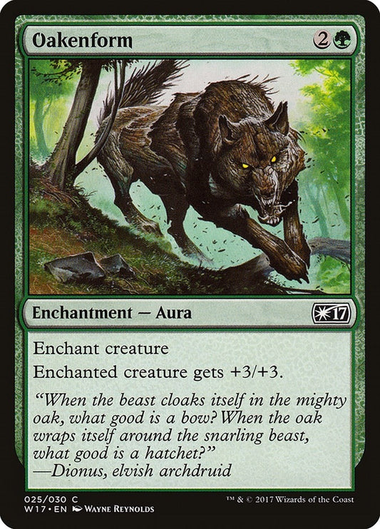Image for Oakenform (25) (Welcome Deck 2017) - Magic: The Gathering