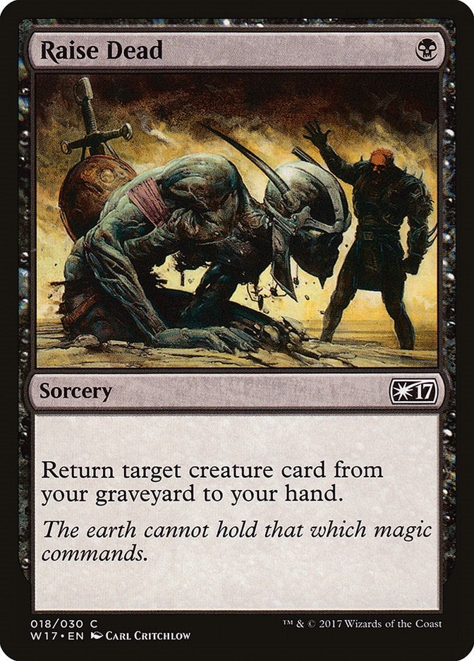 Image for Raise Dead (18) (Welcome Deck 2017) - Magic: The Gathering