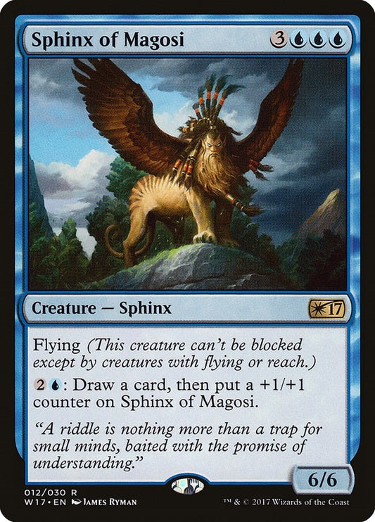 Image for Sphinx of Magosi (12) (Welcome Deck 2017) - Magic: The Gathering