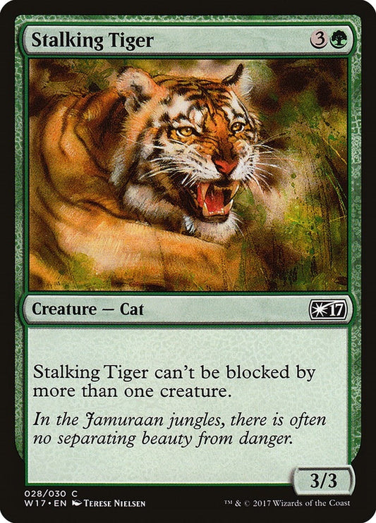 Image for Stalking Tiger (28) (Welcome Deck 2017) - Magic: The Gathering
