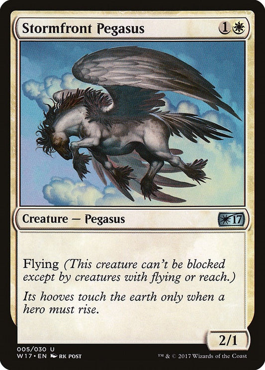 Image for Stormfront Pegasus (5) (Welcome Deck 2017) - Magic: The Gathering