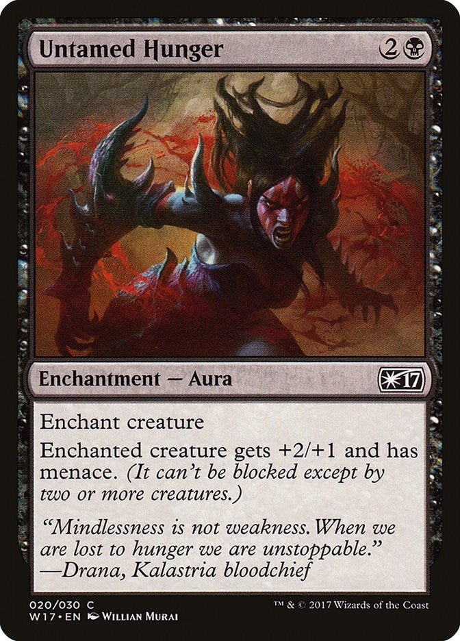 Image for Untamed Hunger (20) (Welcome Deck 2017) - Magic: The Gathering