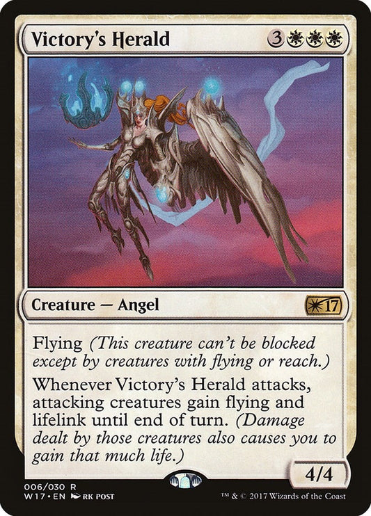 Image for Victory's Herald (6) (Welcome Deck 2017) - Magic: The Gathering