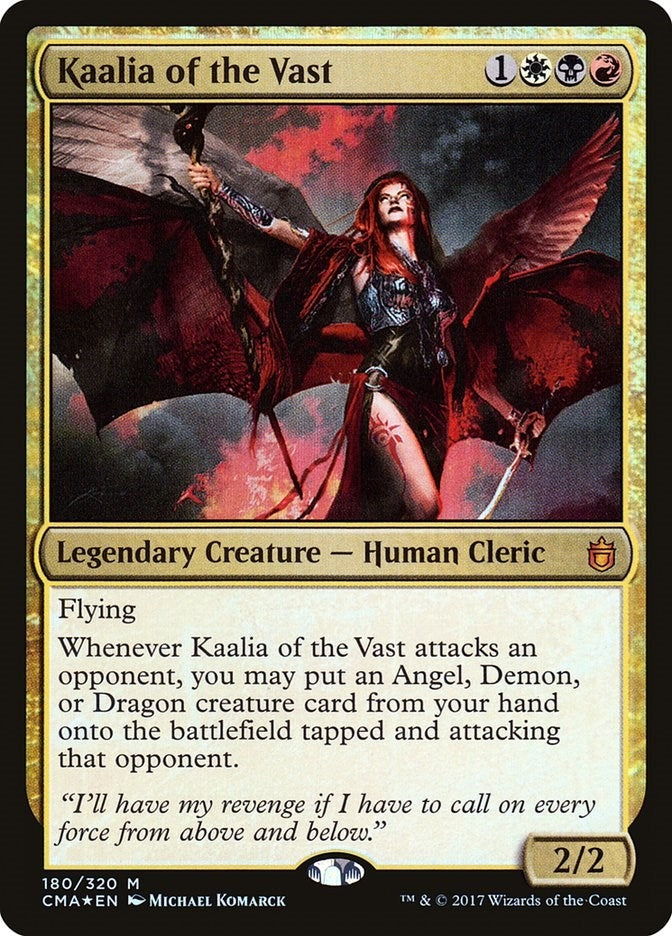 Image for Kaalia of the Vast (180) (Commander Anthology) - Magic: The Gathering
