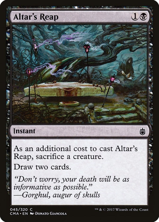 Image for Altar's Reap (45) (Commander Anthology) - Magic: The Gathering