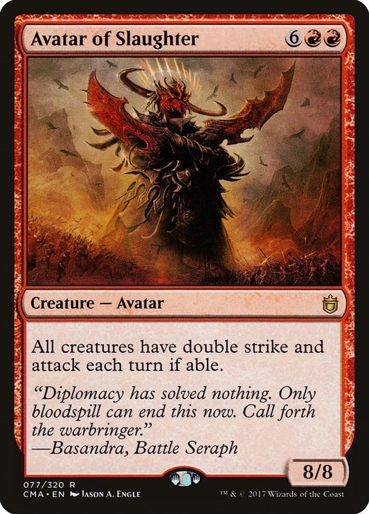 Image for Avatar of Slaughter (77) (Commander Anthology) - Magic: The Gathering