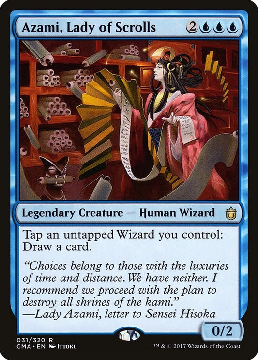 Image for Azami, Lady of Scrolls (31) (Commander Anthology) - Magic: The Gathering