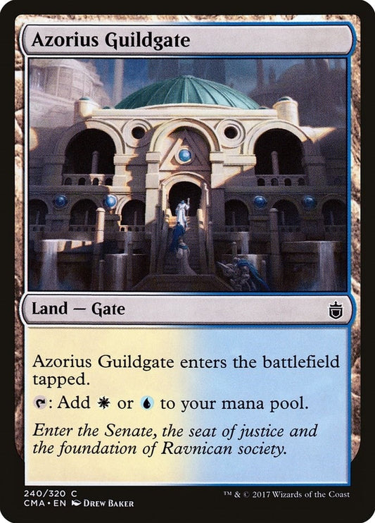 Image for Azorius Guildgate (240) (Commander Anthology) - Magic: The Gathering
