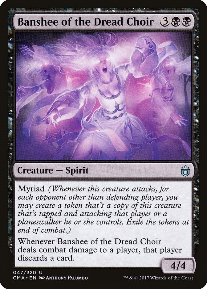 Image for Banshee of the Dread Choir (47) (Commander Anthology) - Magic: The Gathering