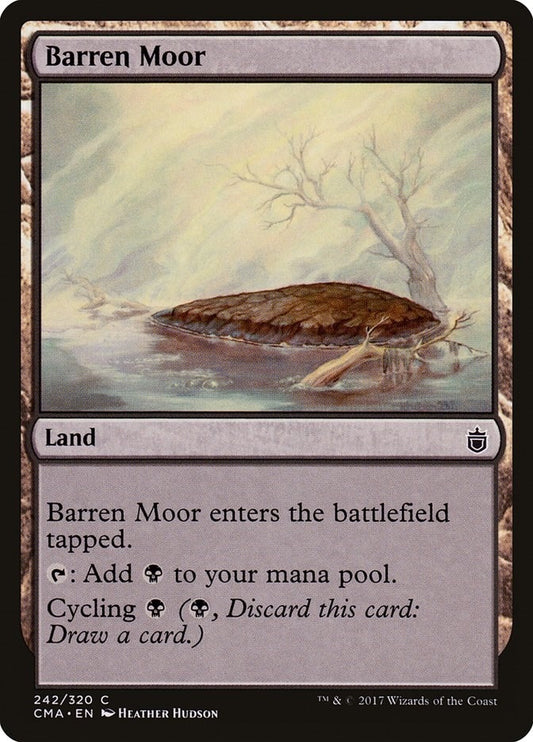 Image for Barren Moor (242) (Commander Anthology) - Magic: The Gathering