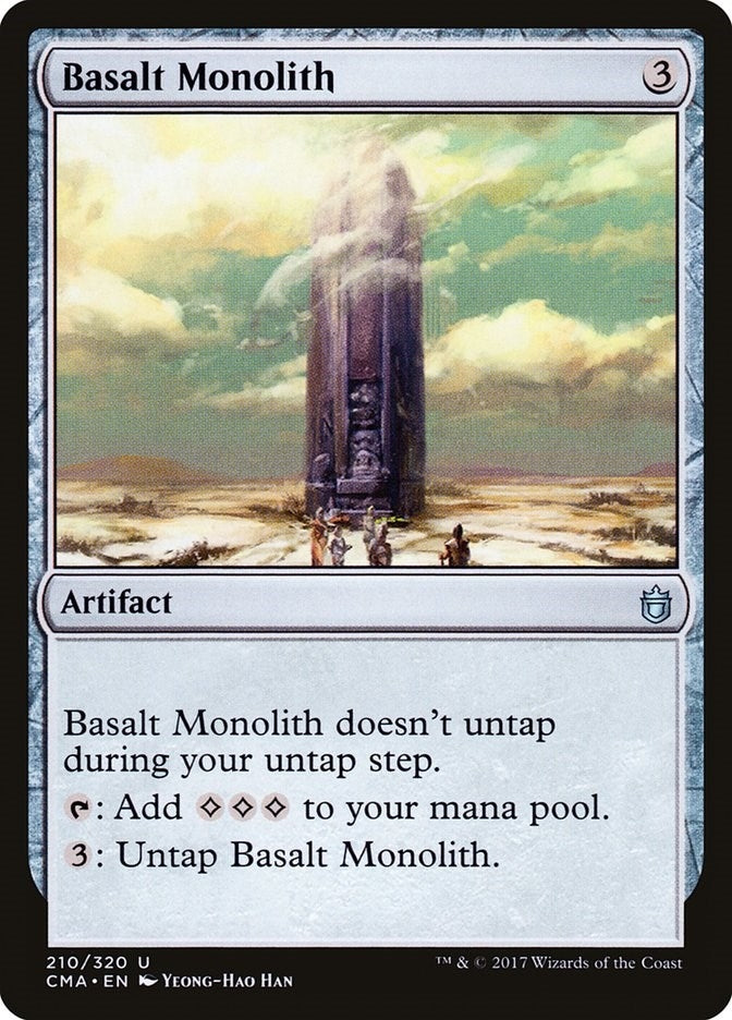 Image for Basalt Monolith (210) (Commander Anthology) - Magic: The Gathering