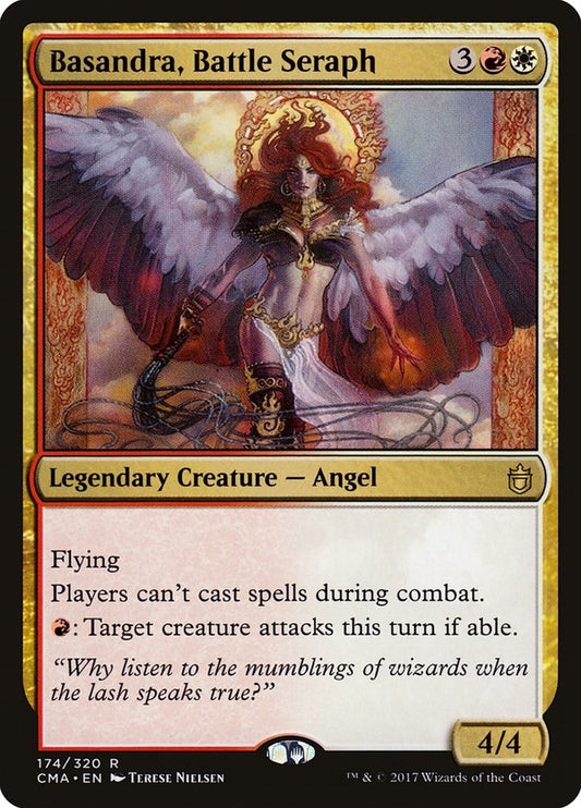 Image for Basandra, Battle Seraph (174) (Commander Anthology) - Magic: The Gathering