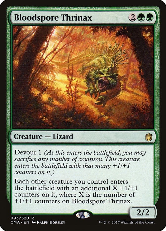 Image for Bloodspore Thrinax (93) (Commander Anthology) - Magic: The Gathering