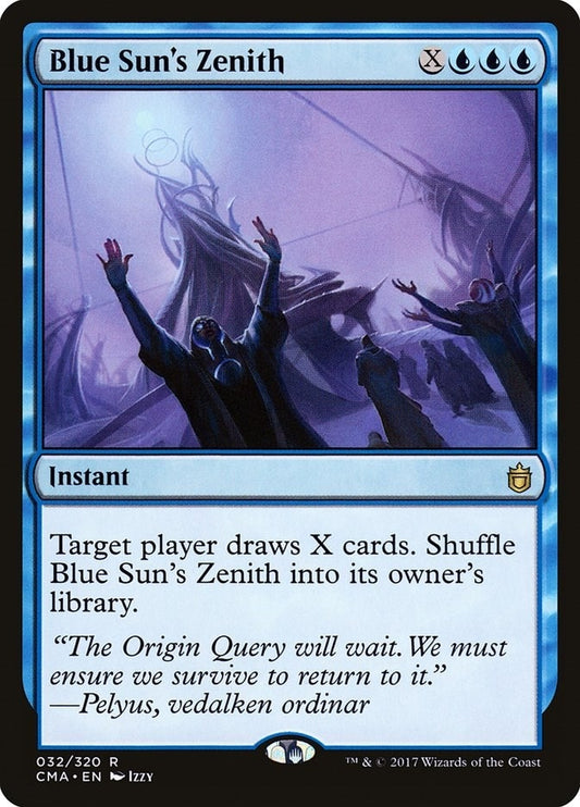 Image for Blue Sun's Zenith (32) (Commander Anthology) - Magic: The Gathering