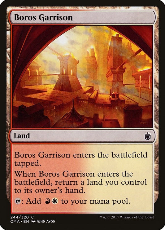 Image for Boros Garrison (244) (Commander Anthology) - Magic: The Gathering