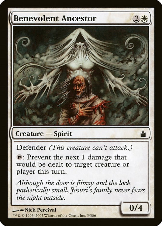 Image for Benevolent Ancestor (3) (Ravnica: City of Guilds) - Magic: The Gathering