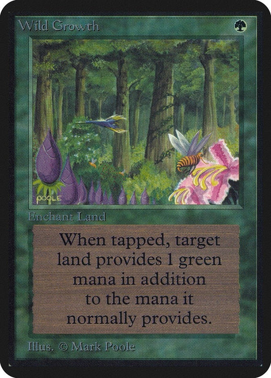 Image for Wild Growth (Alpha Edition) - Magic: The Gathering