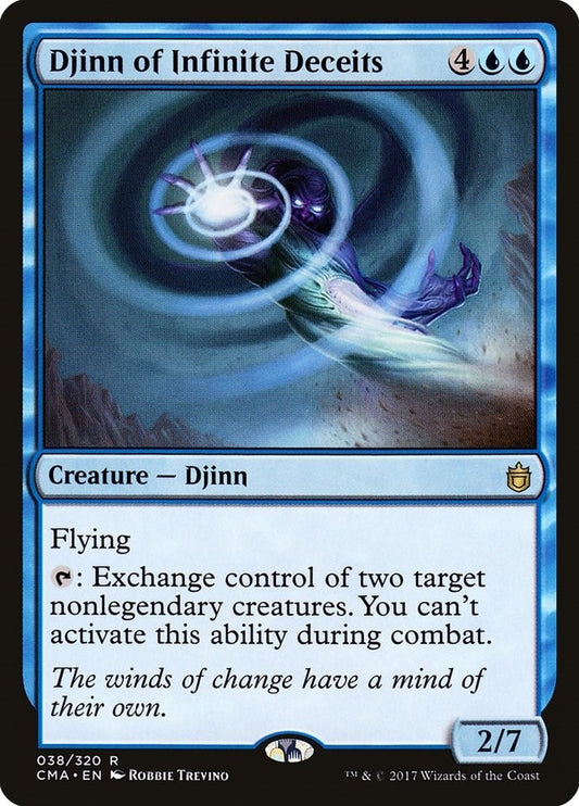 Image for Djinn of Infinite Deceits (38) (Commander Anthology) - Magic: The Gathering
