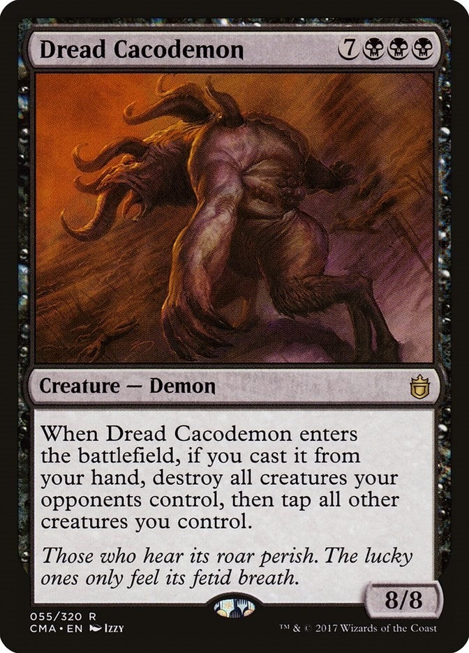 Image for Dread Cacodemon (55) (Commander Anthology) - Magic: The Gathering