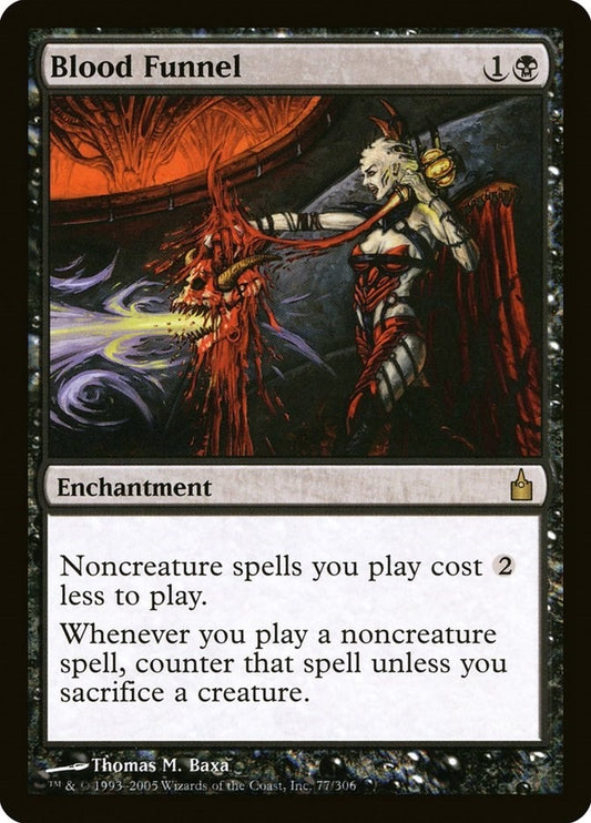 Image for Blood Funnel (77) (Ravnica: City of Guilds) - Magic: The Gathering