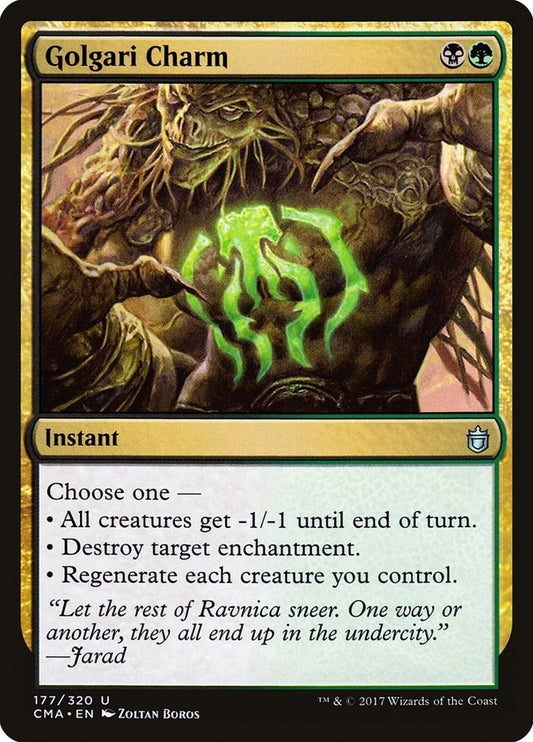 Image for Golgari Charm (177) (Commander Anthology) - Magic: The Gathering
