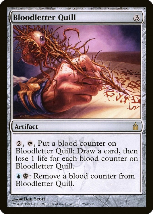 Image for Bloodletter Quill (254) (Ravnica: City of Guilds) - Magic: The Gathering