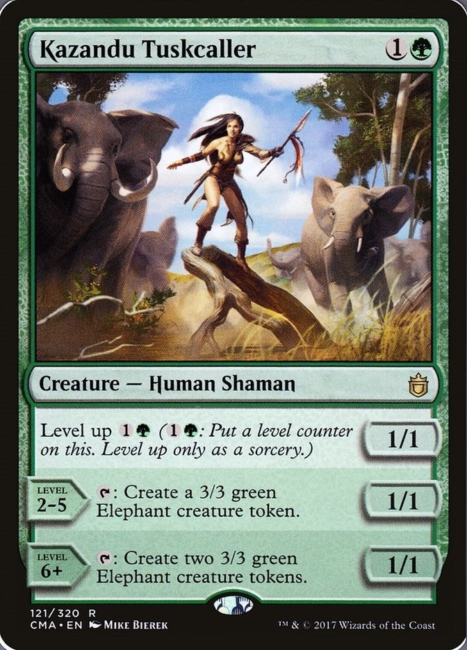 Image for Kazandu Tuskcaller (121) (Commander Anthology) - Magic: The Gathering