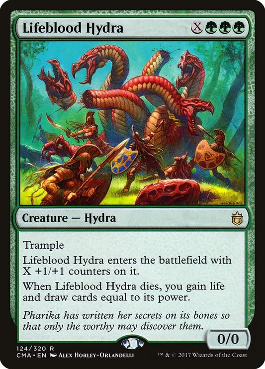 Image for Lifeblood Hydra (124) (Commander Anthology) - Magic: The Gathering
